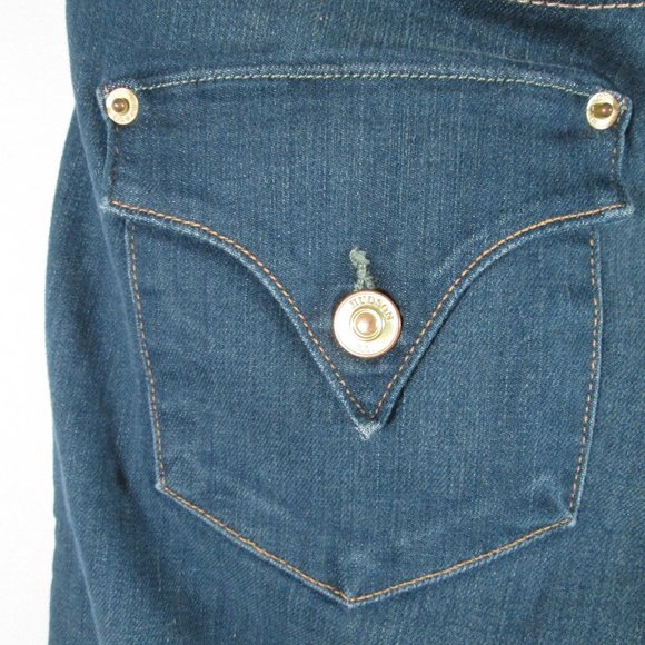 HUDSON Womens Collin Midrise Skinny Blue Jeans Size 27 RN# 107906 CA# 00… - Picture 6 of 11